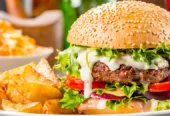 The Burger House And Crunchy Fried Chicken