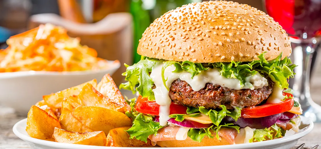 The Burger House And Crunchy Fried Chicken